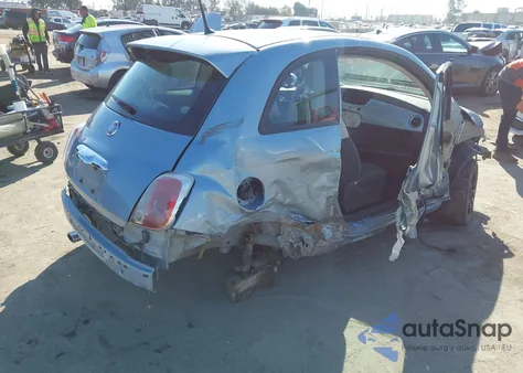 2015 Fiat 500 Pop from USA, damaged, VIN 3C3CFFAR0FT514040